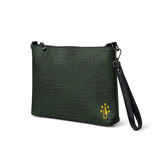 Five Star Crossbody Clutch (Evergreen)