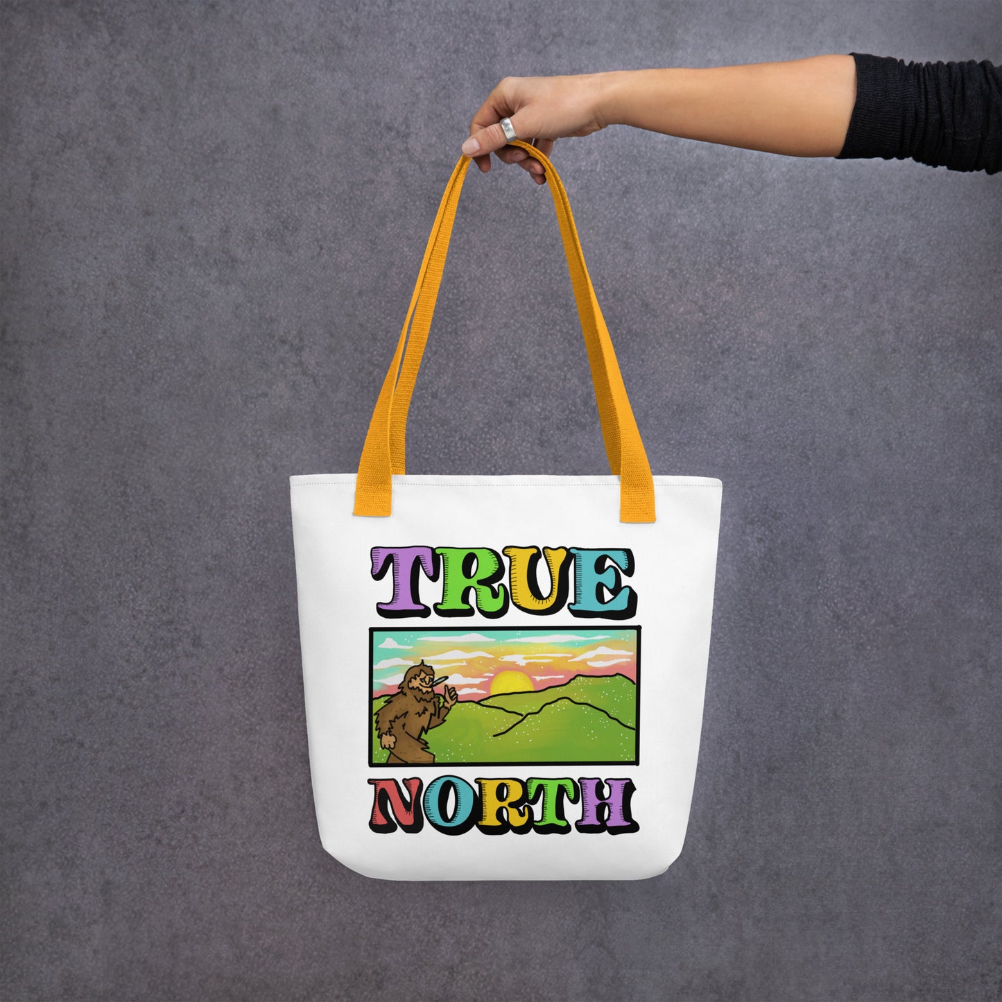 True North Sasquatch Tote Bag