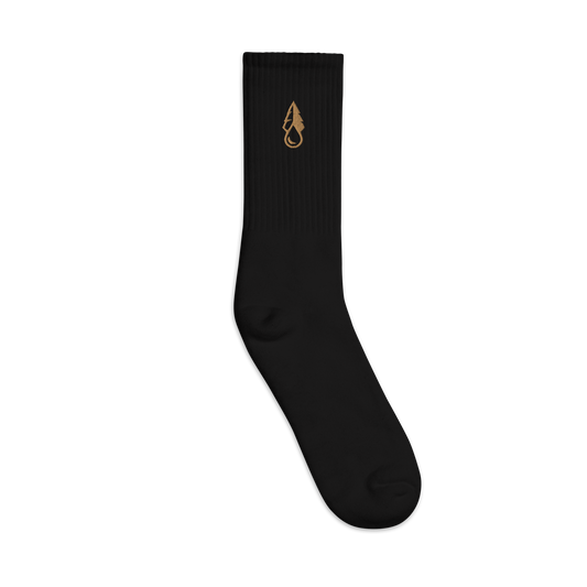 True North Embroidered socks