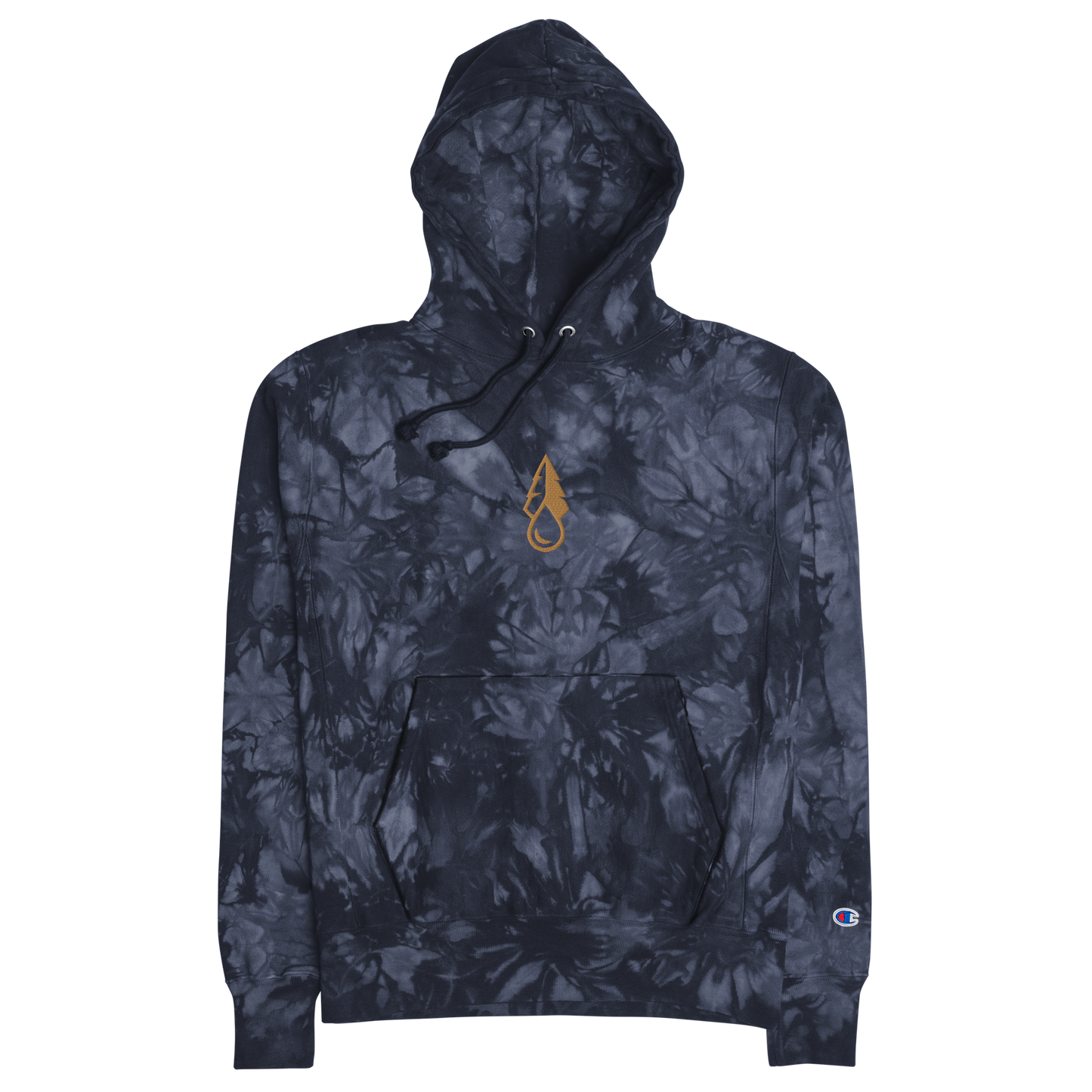 True North Emblem Champion tie-dye hoodie