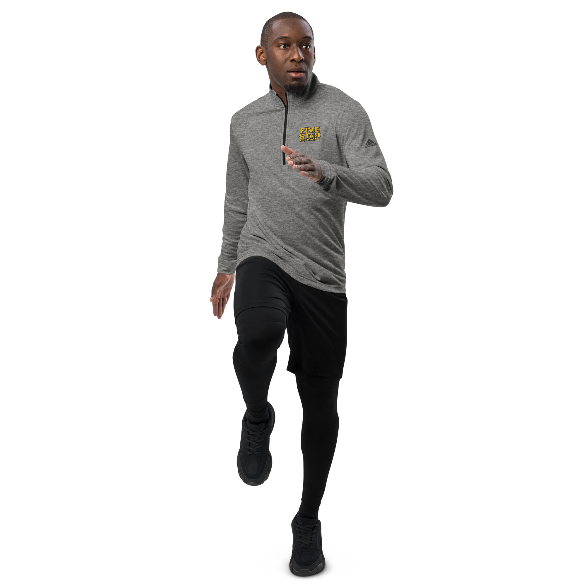 Five Star Extracts - Adidas Quarter zip pullover