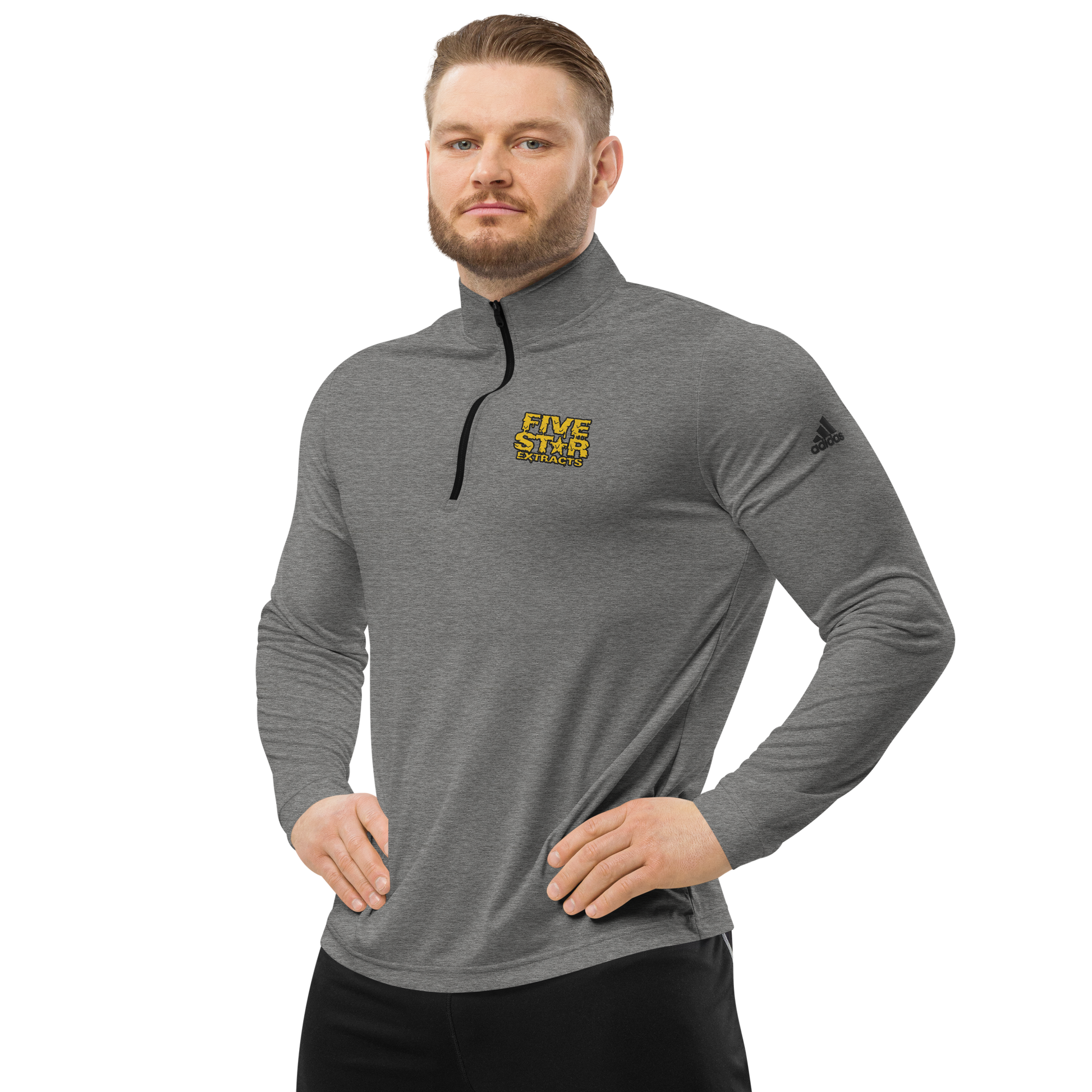 Five Star Extracts - Adidas Quarter zip pullover – TNCMerch Five Star Extracts - Adidas Quarter zip pullover – TNCMerch