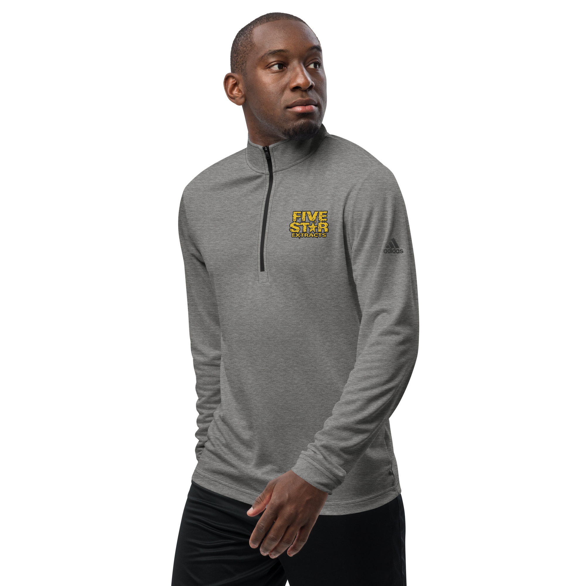 Five Star Extracts - Adidas Quarter zip pullover