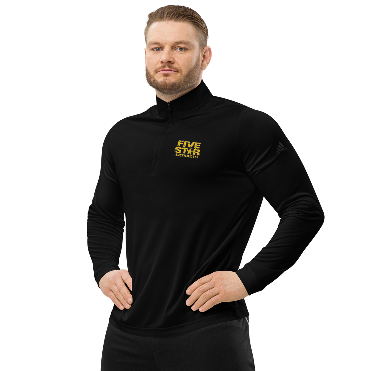 Five Star Extracts - Adidas Quarter zip pullover