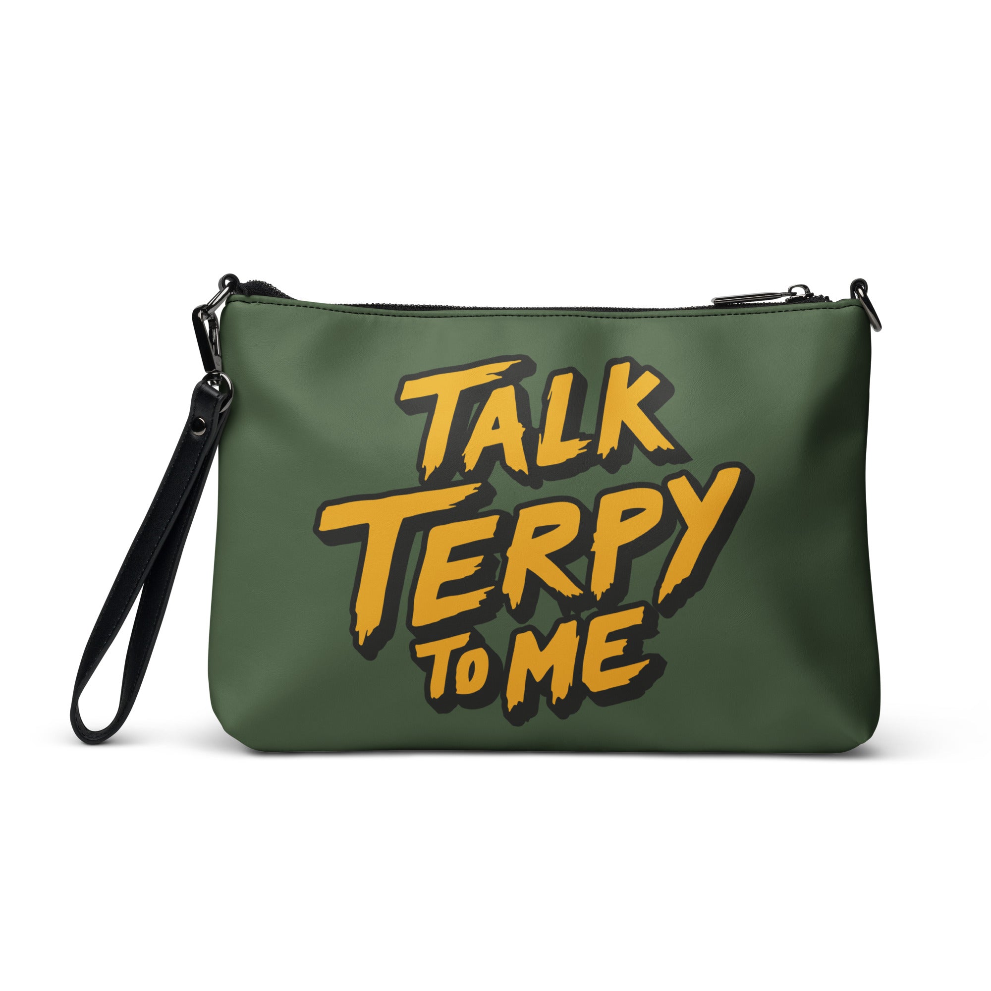 Five Star Crossbody Clutch (Evergreen)