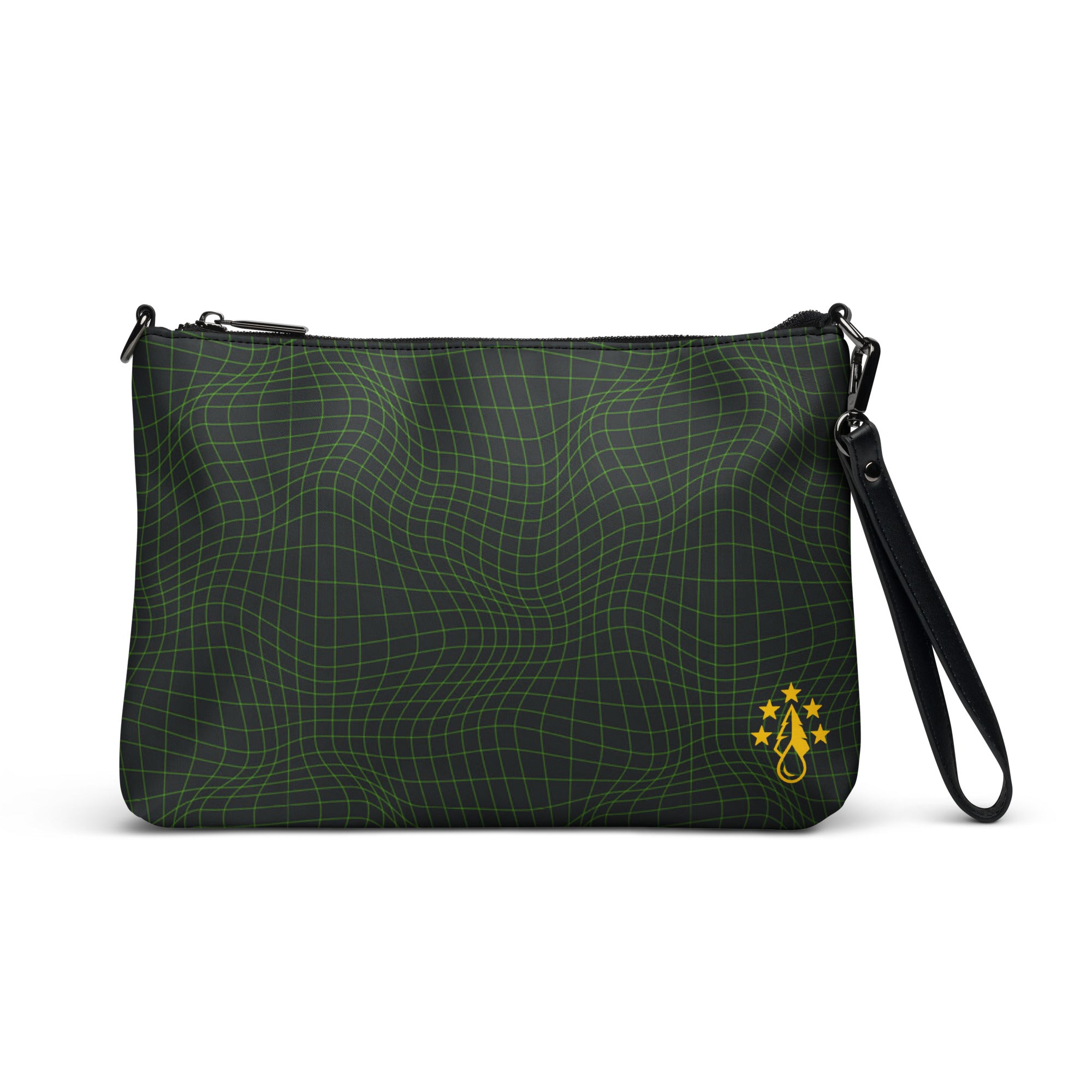 Five Star Crossbody Clutch (Evergreen)