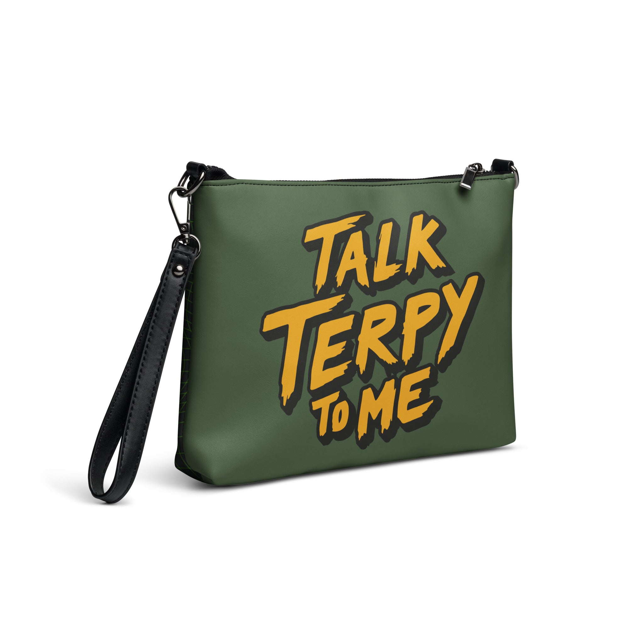 Five Star Crossbody Clutch (Evergreen)