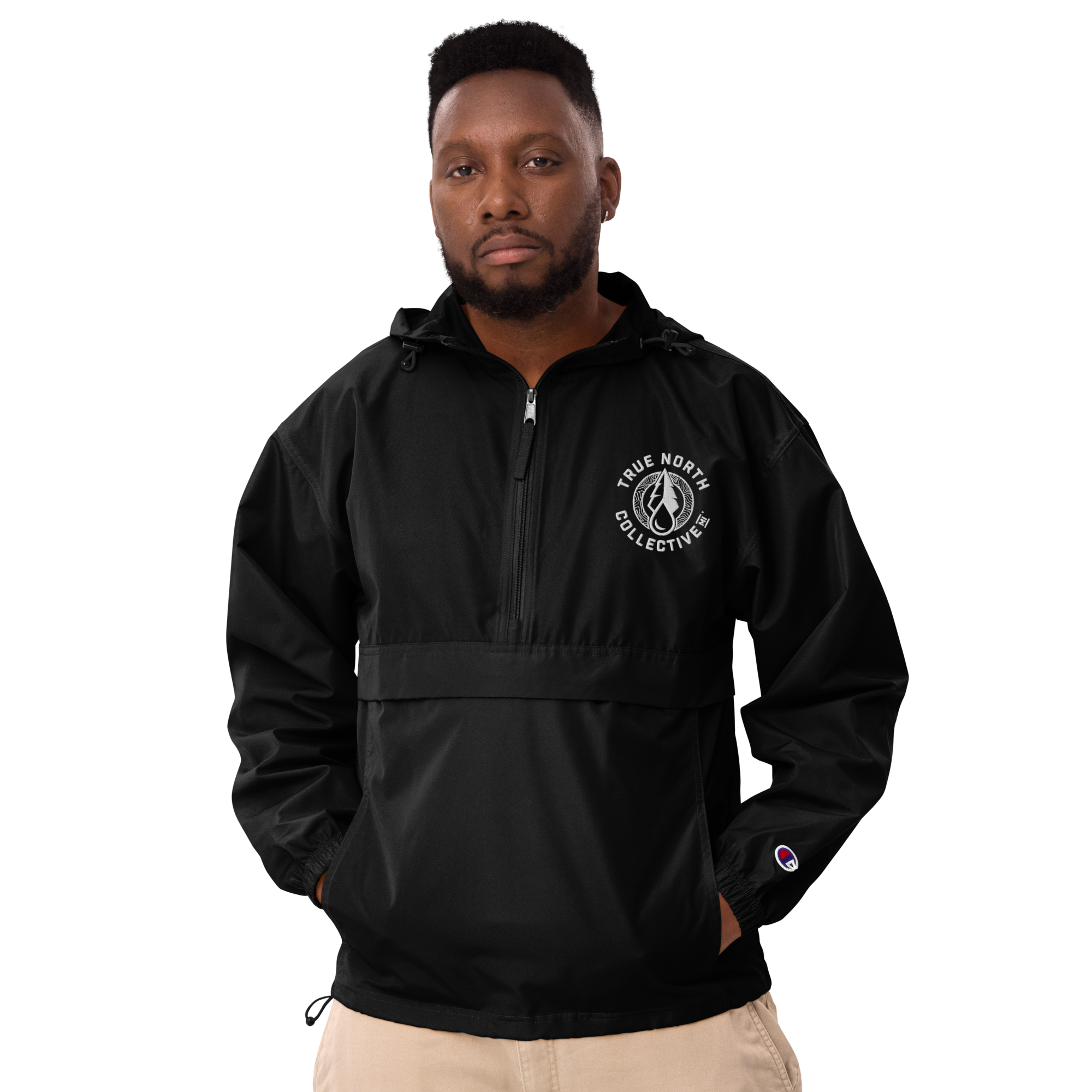 Embroidered Champion Packable Jacket