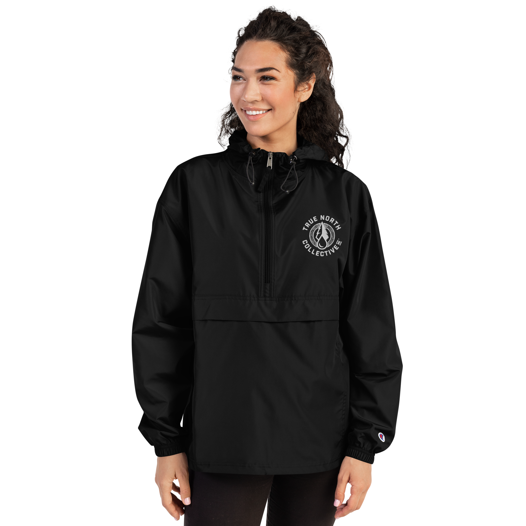 Embroidered Champion Packable Jacket