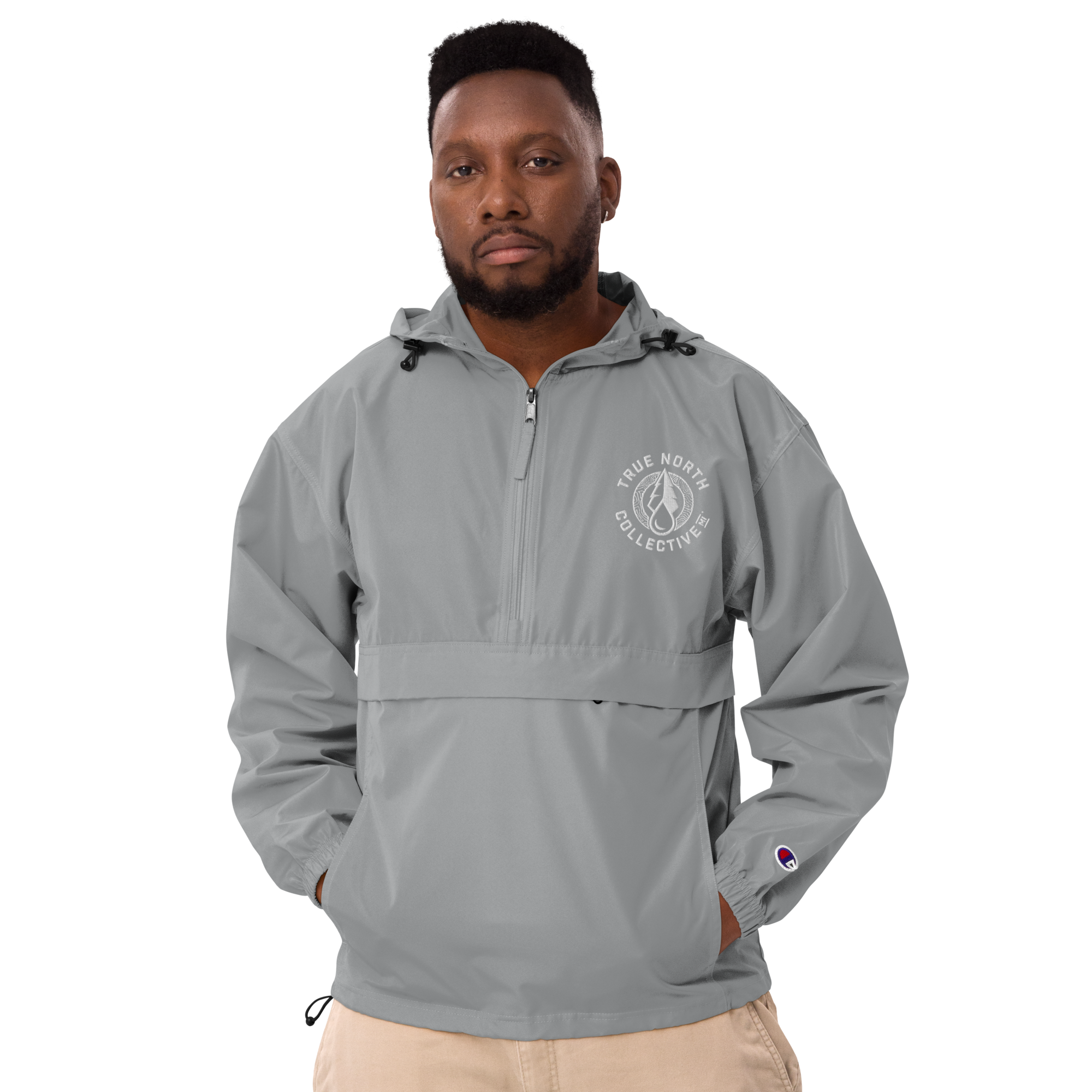 Embroidered Champion Packable Jacket
