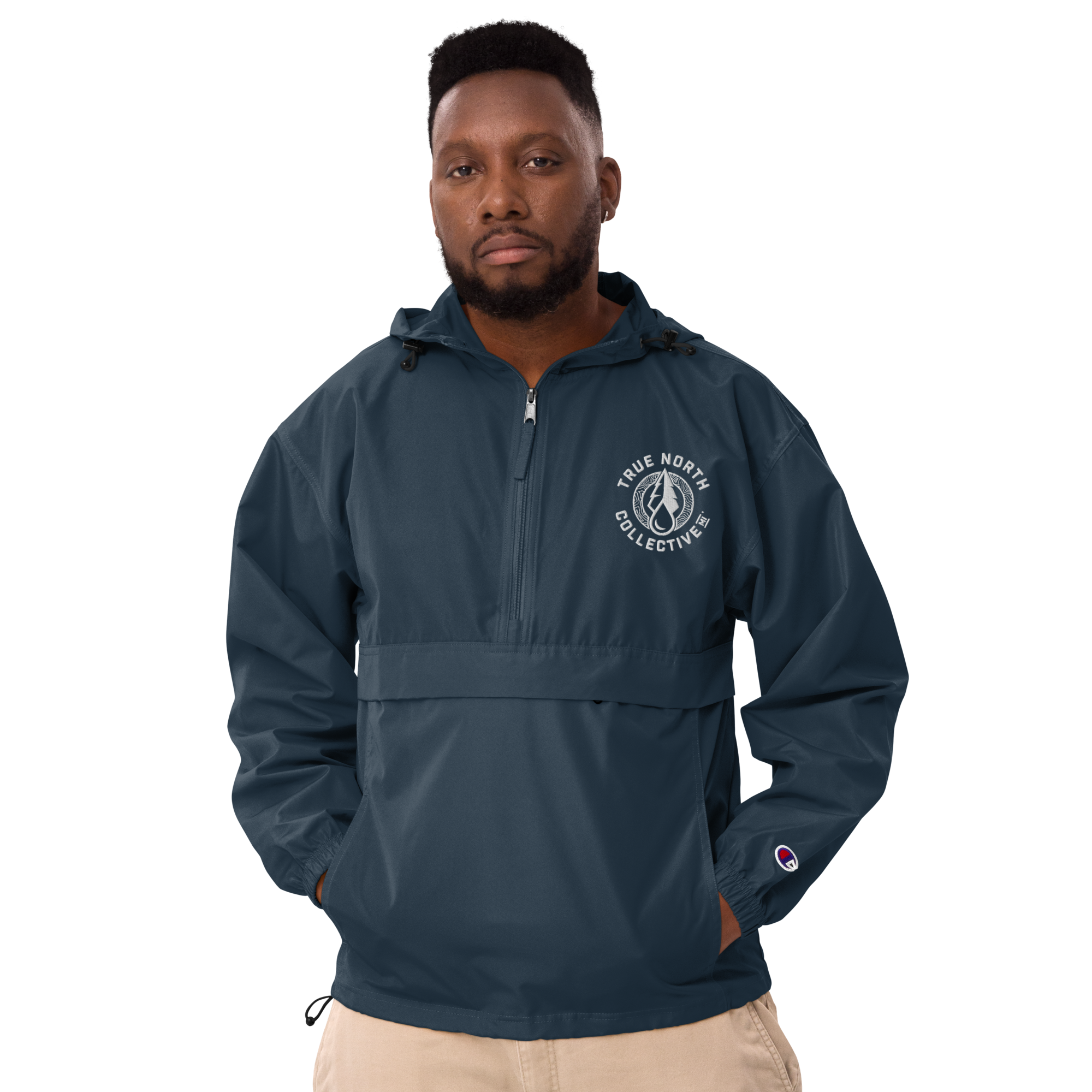Embroidered Champion Packable Jacket