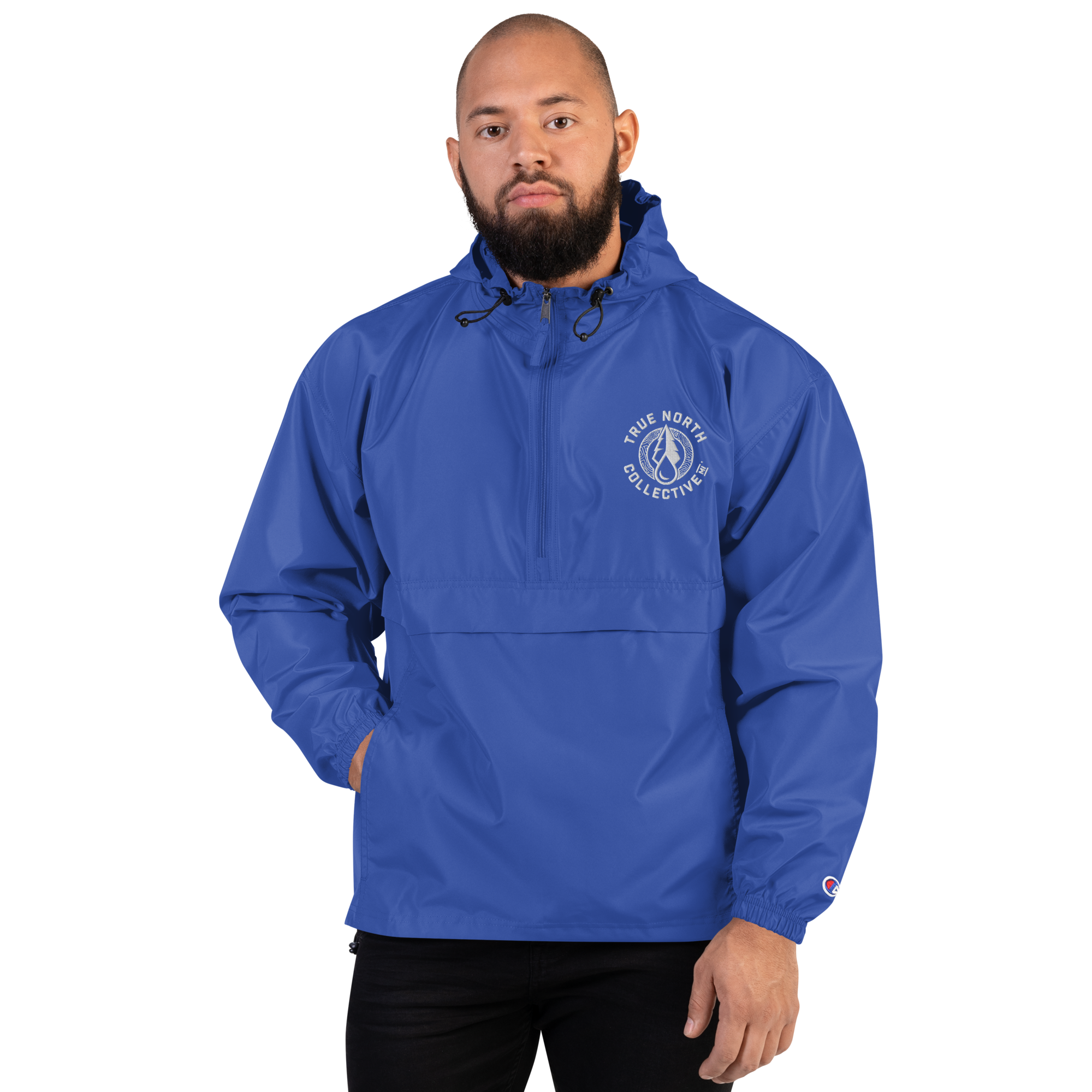 Embroidered Champion Packable Jacket