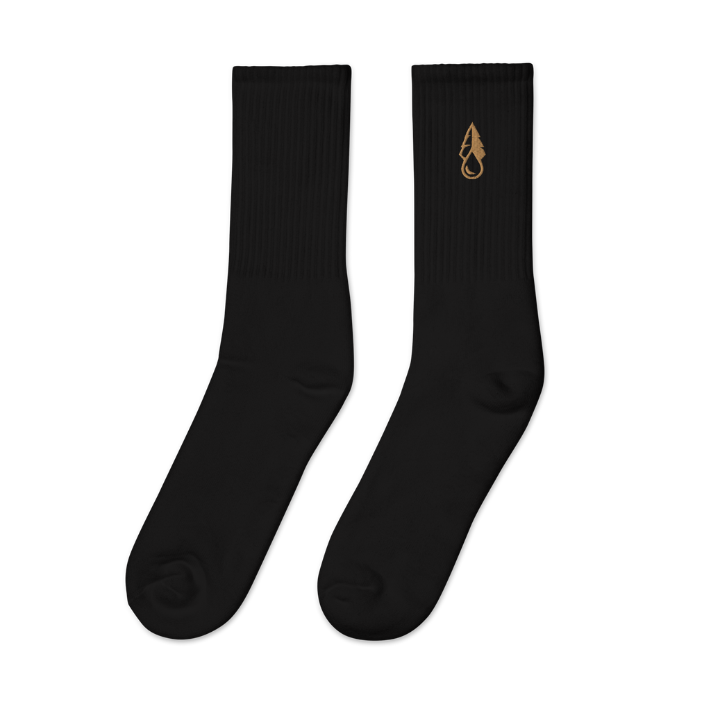 True North Embroidered socks