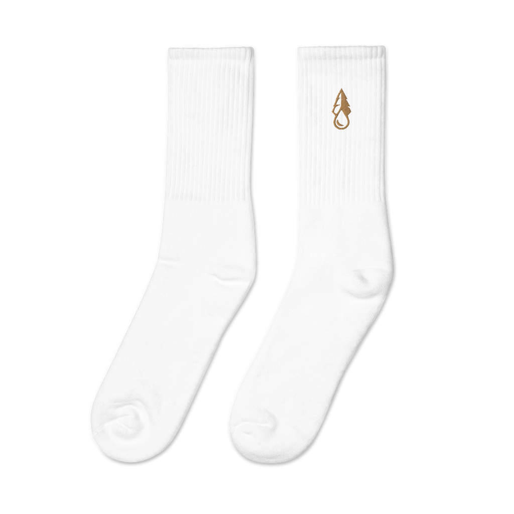 True North Embroidered socks