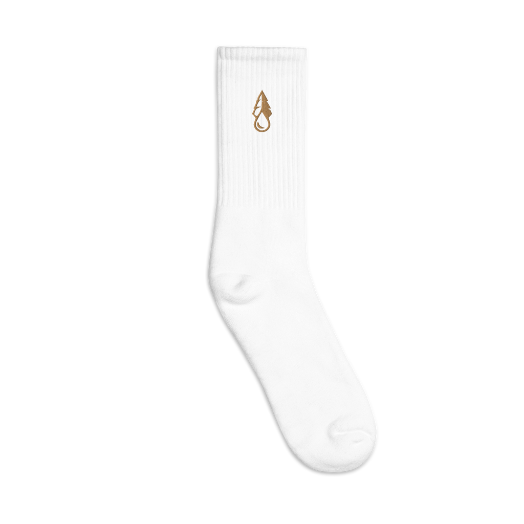 True North Embroidered socks