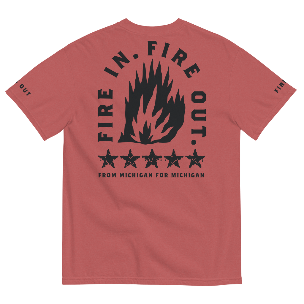 Fire In. Fire Out. Five Star Extracts Tee
