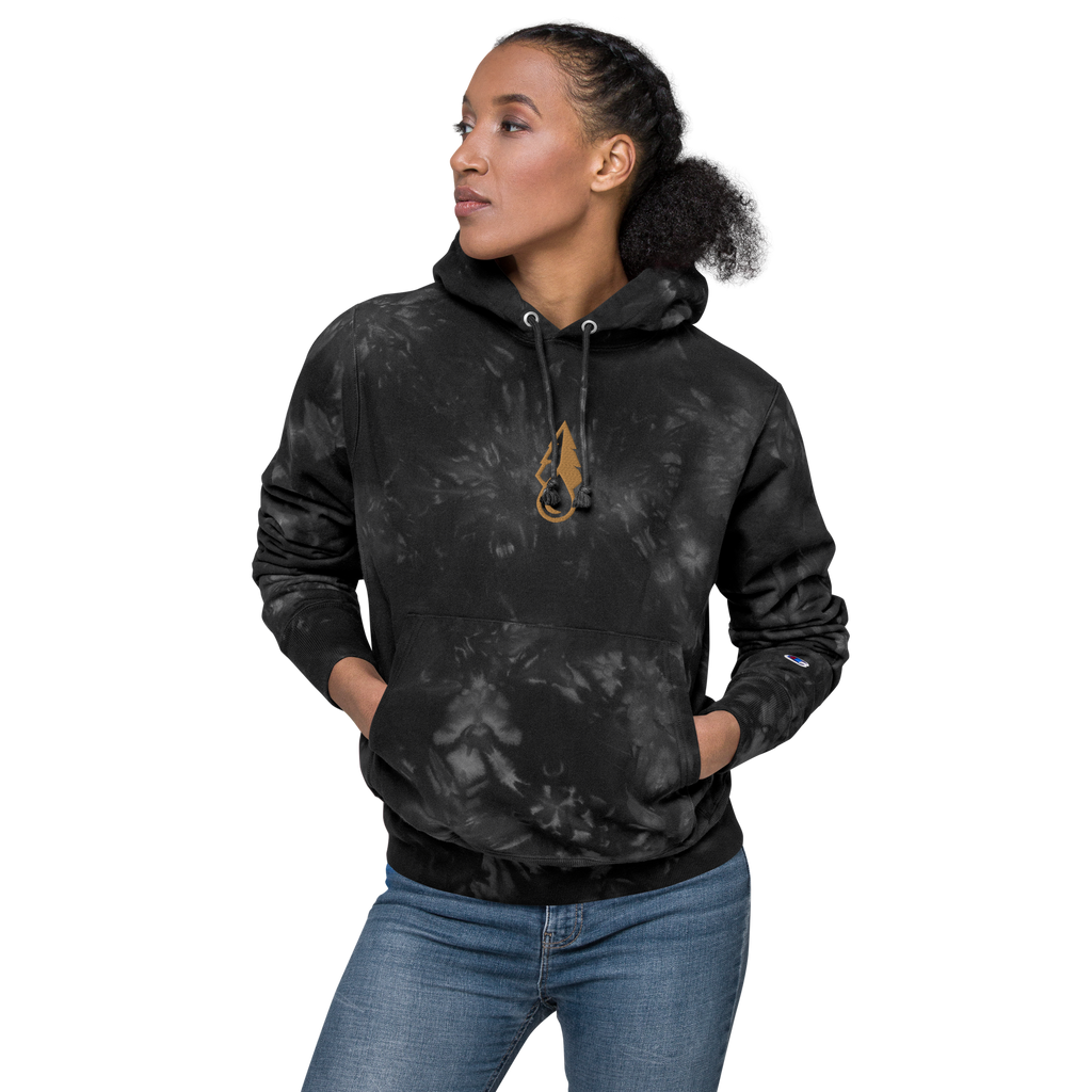 True North Emblem Champion tie-dye hoodie