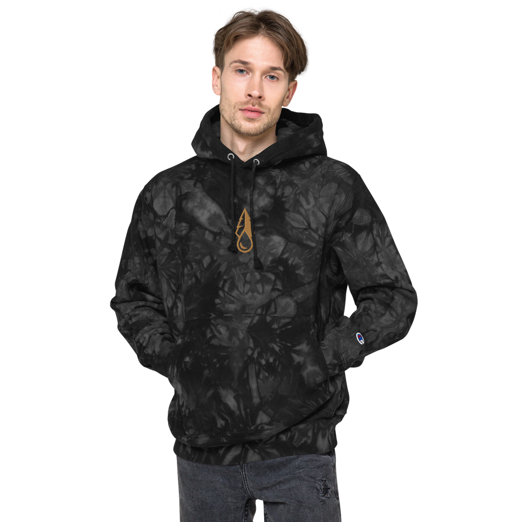 True North Emblem Champion tie-dye hoodie