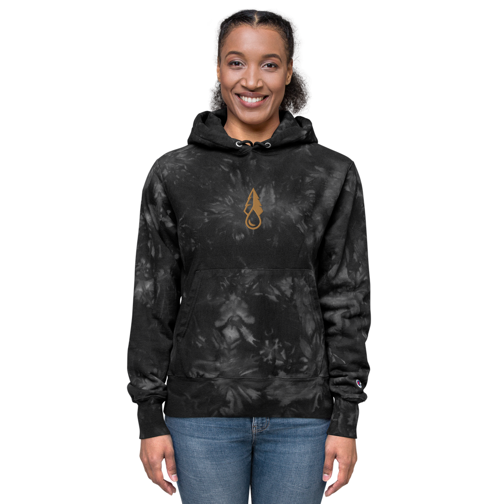 True North Emblem Champion tie-dye hoodie
