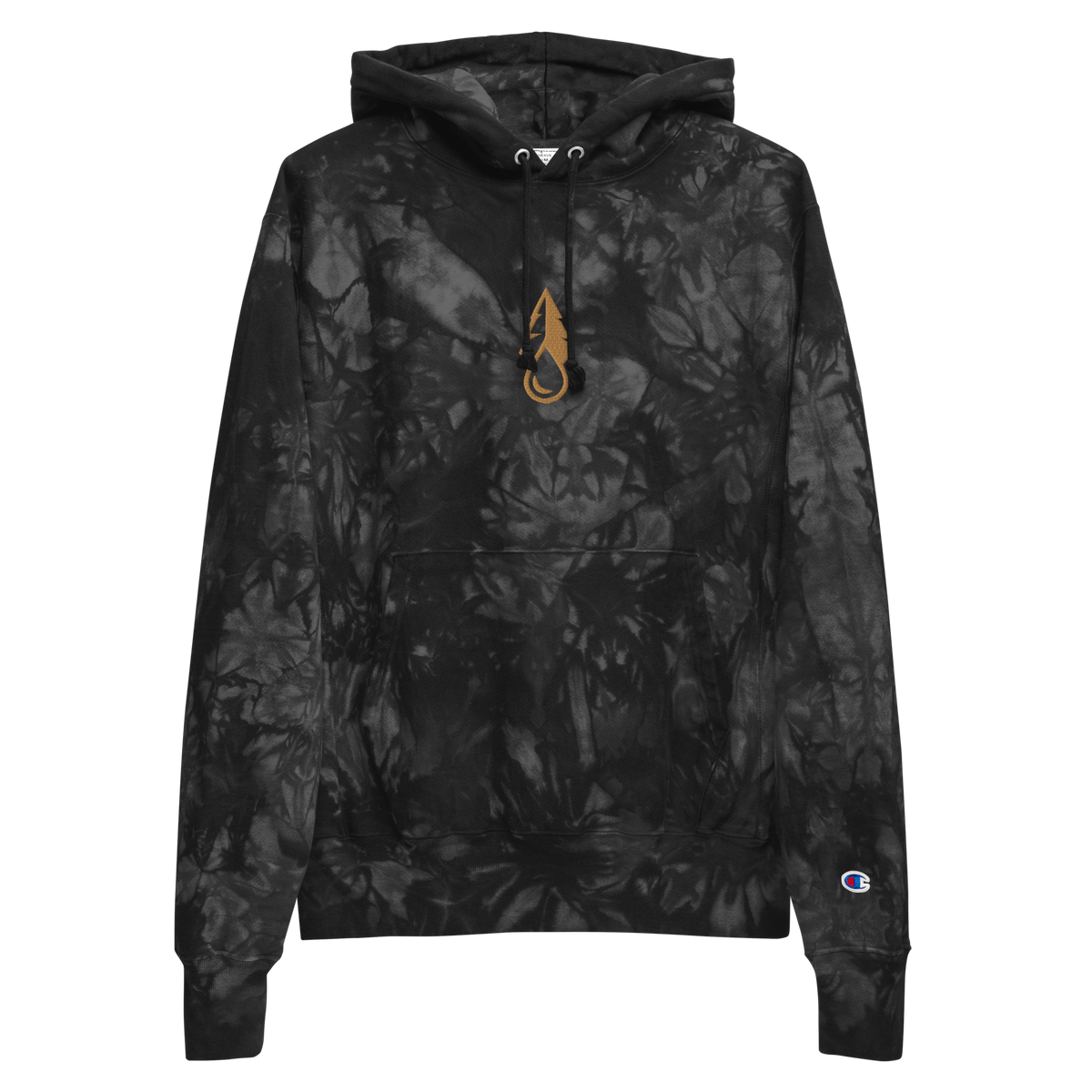 True North Emblem Champion tie-dye hoodie