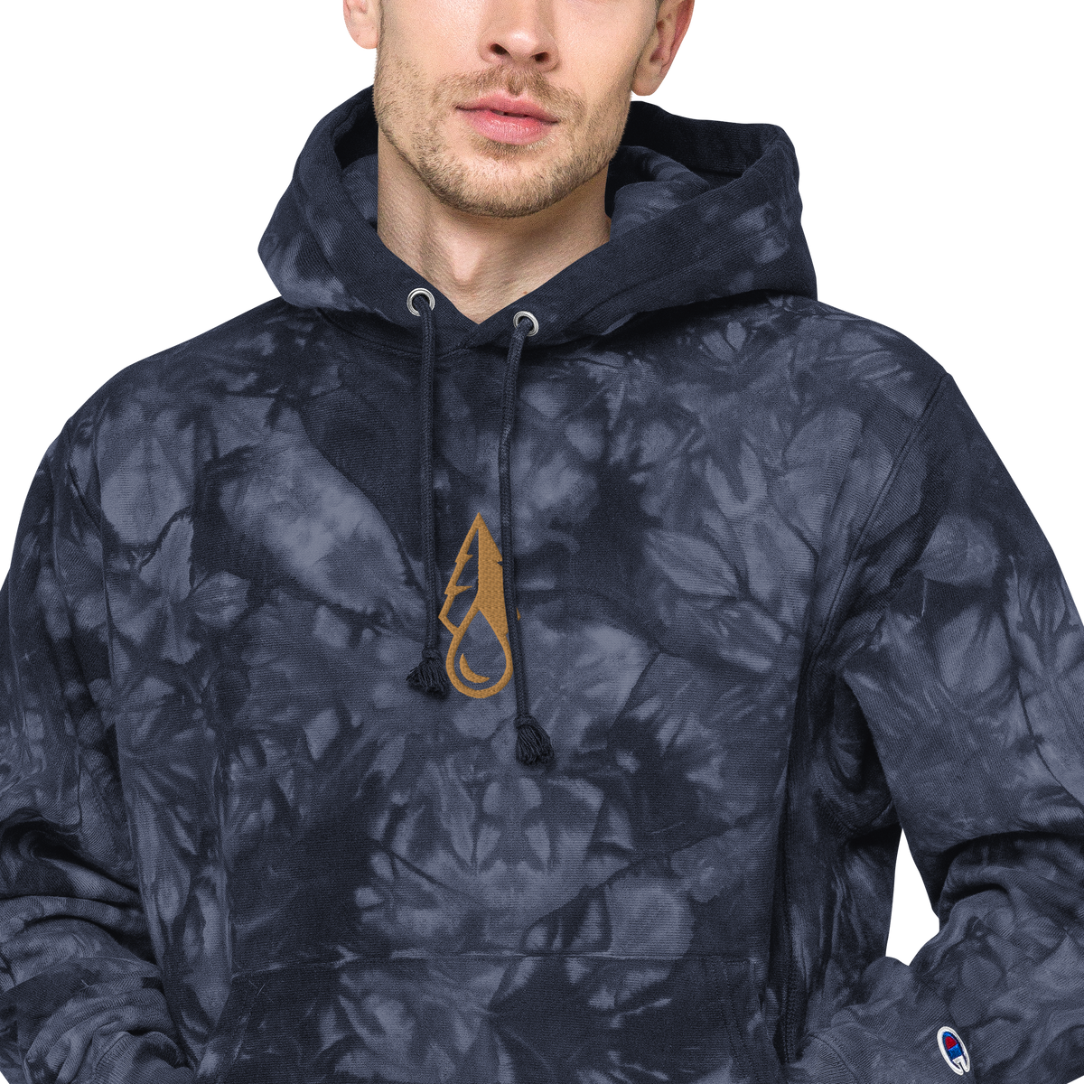 True North Emblem Champion tie-dye hoodie