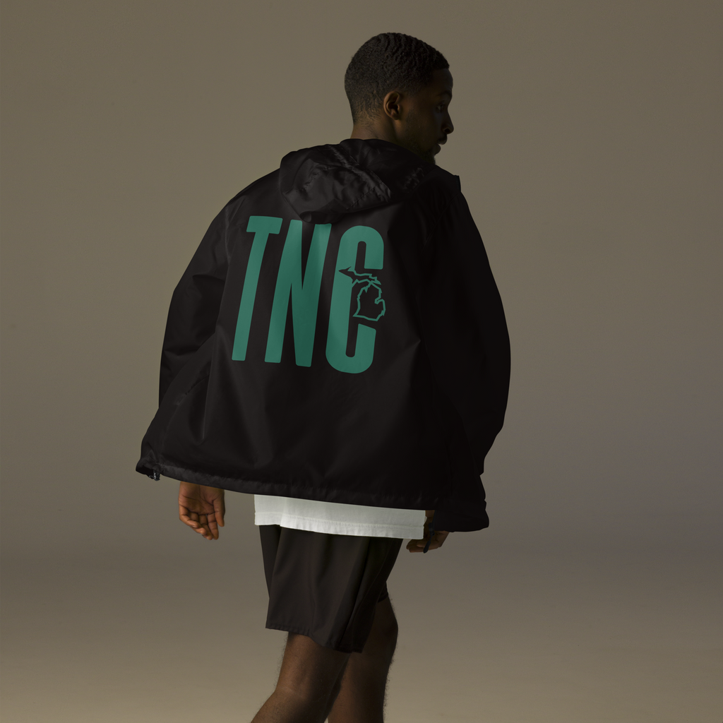 TNC lightweight zip up windbreaker