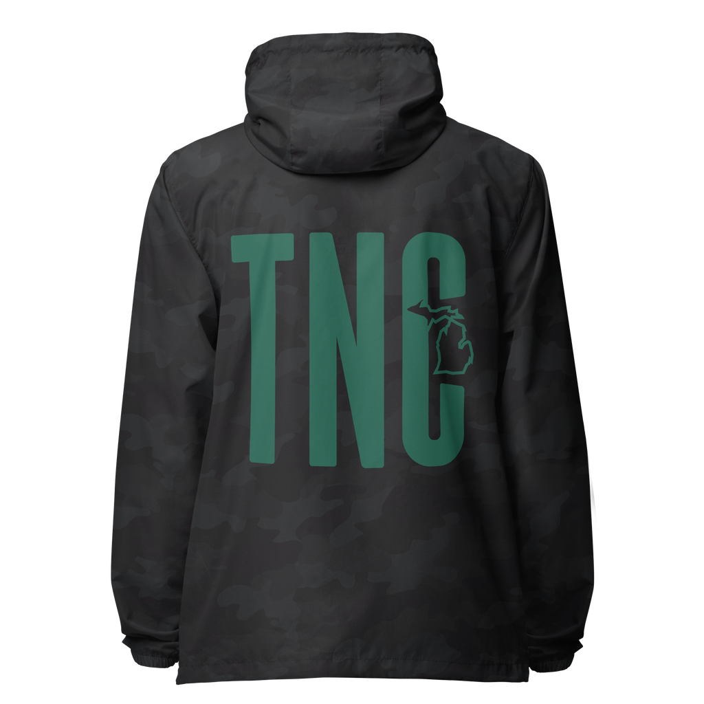 TNC lightweight zip up windbreaker