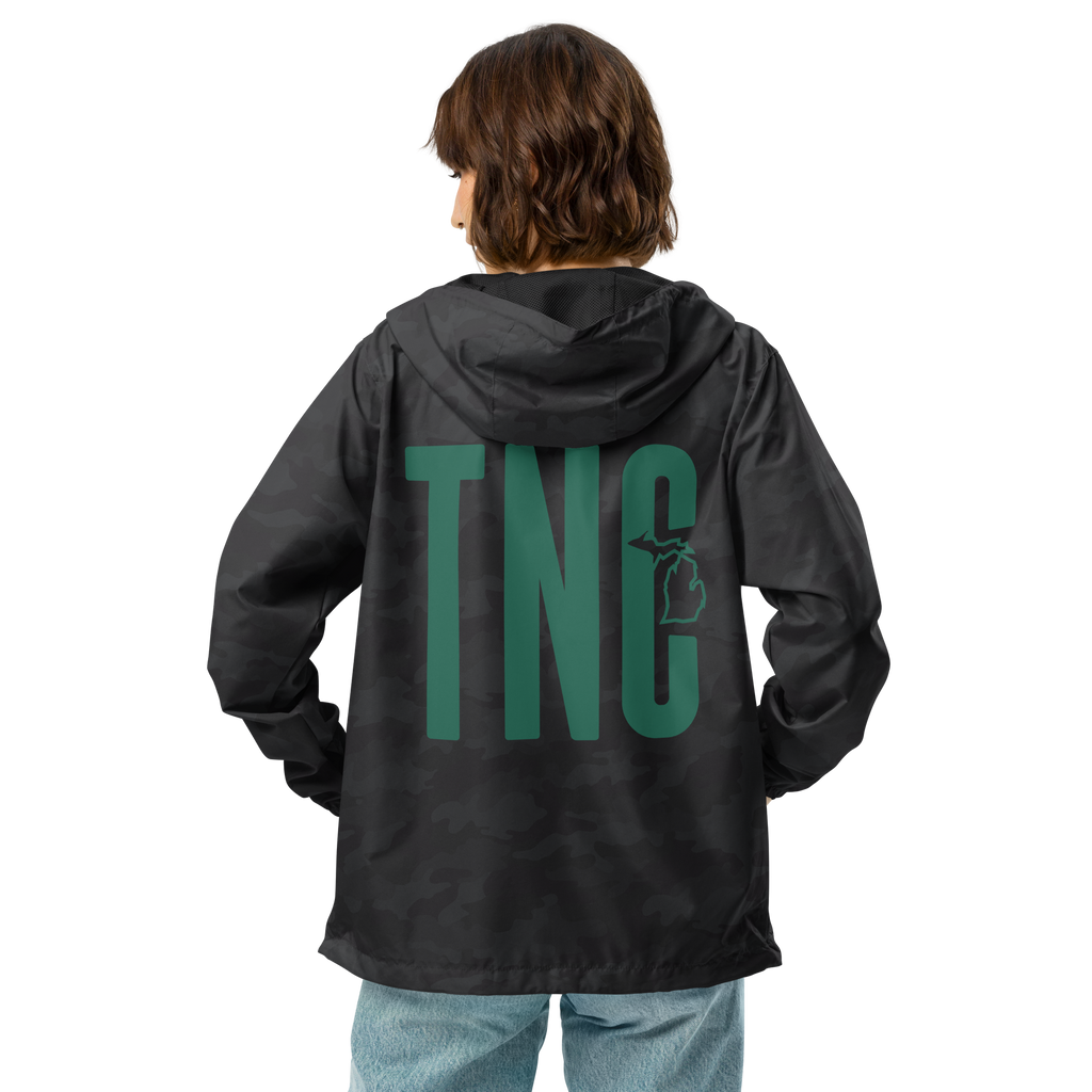 TNC lightweight zip up windbreaker