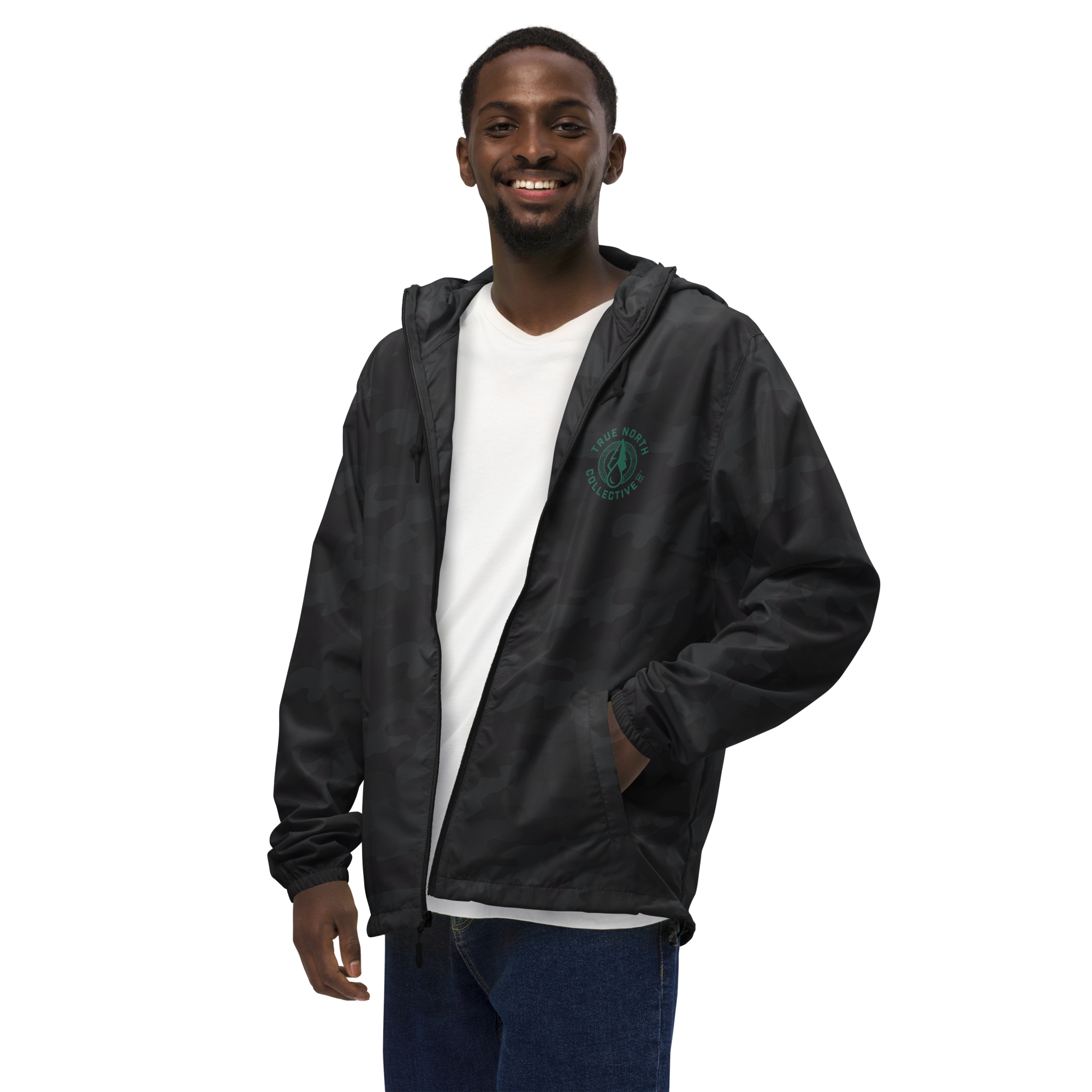 TNC lightweight zip up windbreaker