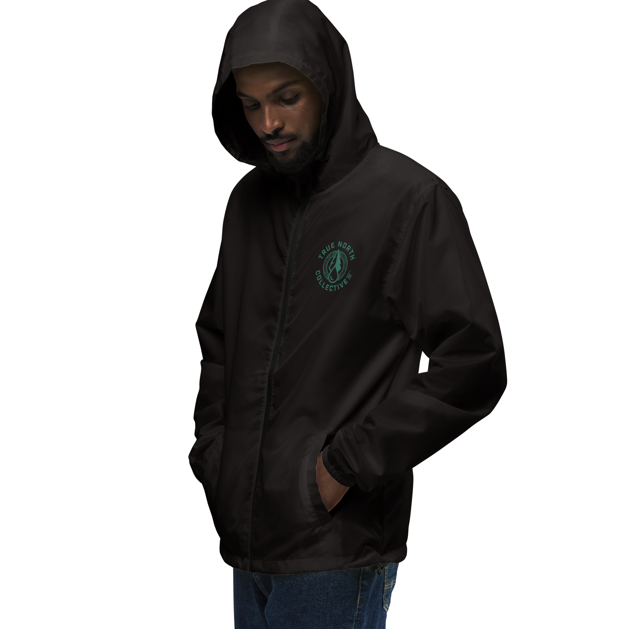 TNC lightweight zip up windbreaker