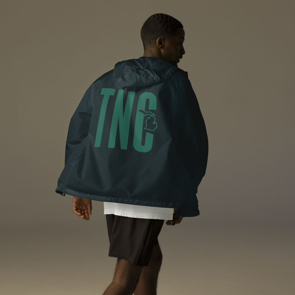 TNC lightweight zip up windbreaker