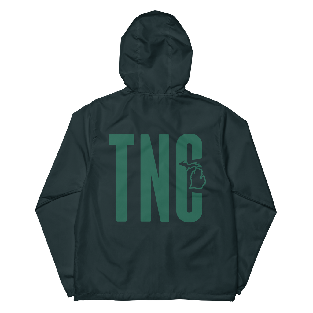 TNC lightweight zip up windbreaker