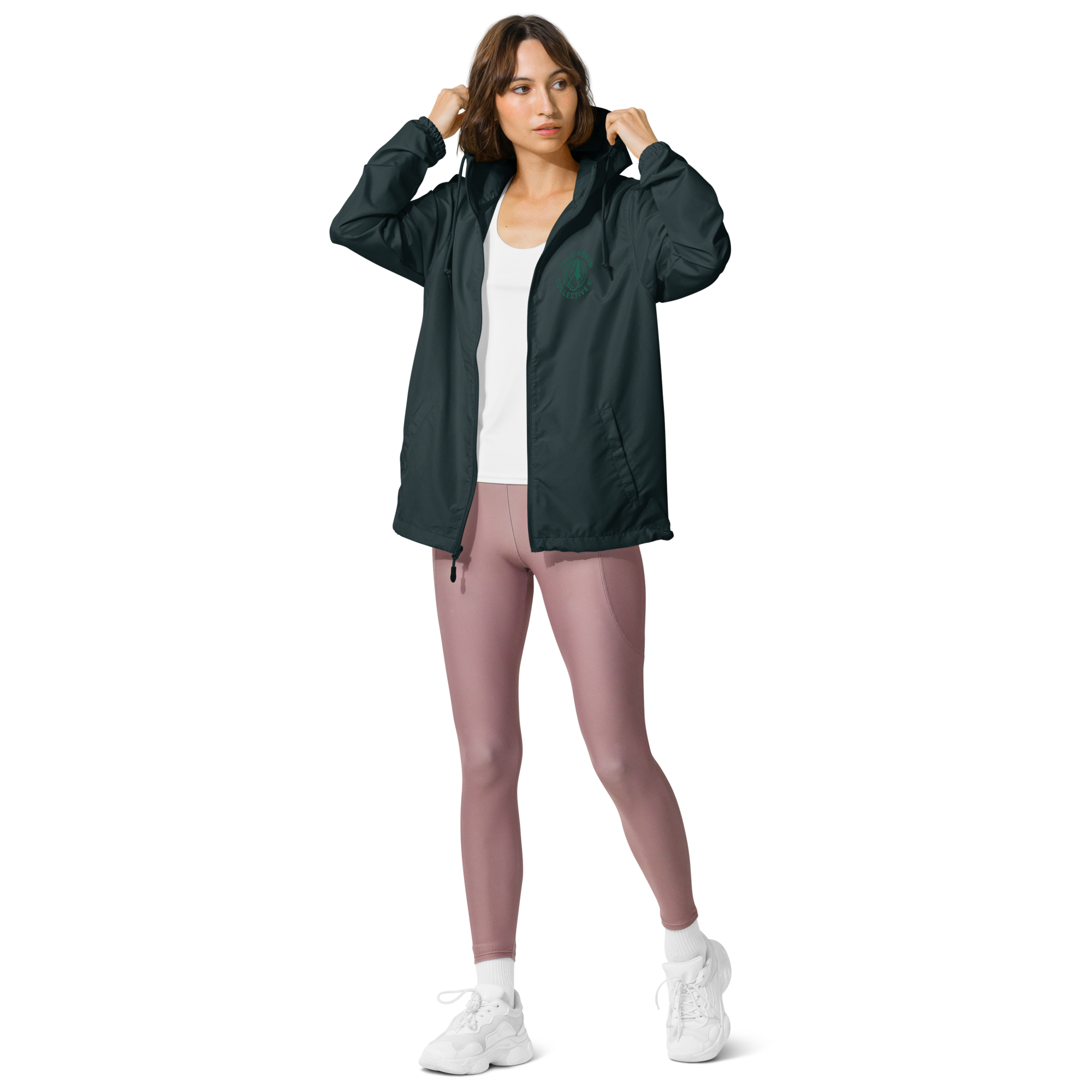 TNC lightweight zip up windbreaker